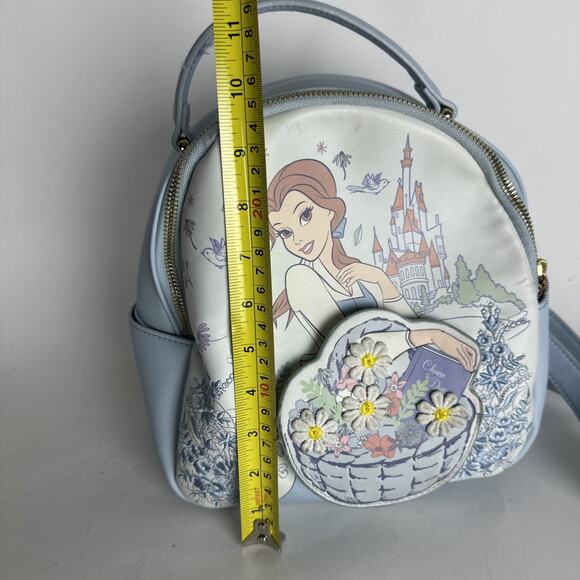 Disney Beauty and the Beast Mini Backpack Princess Belle Floral Danielle Nicole - Picture 8 of 11